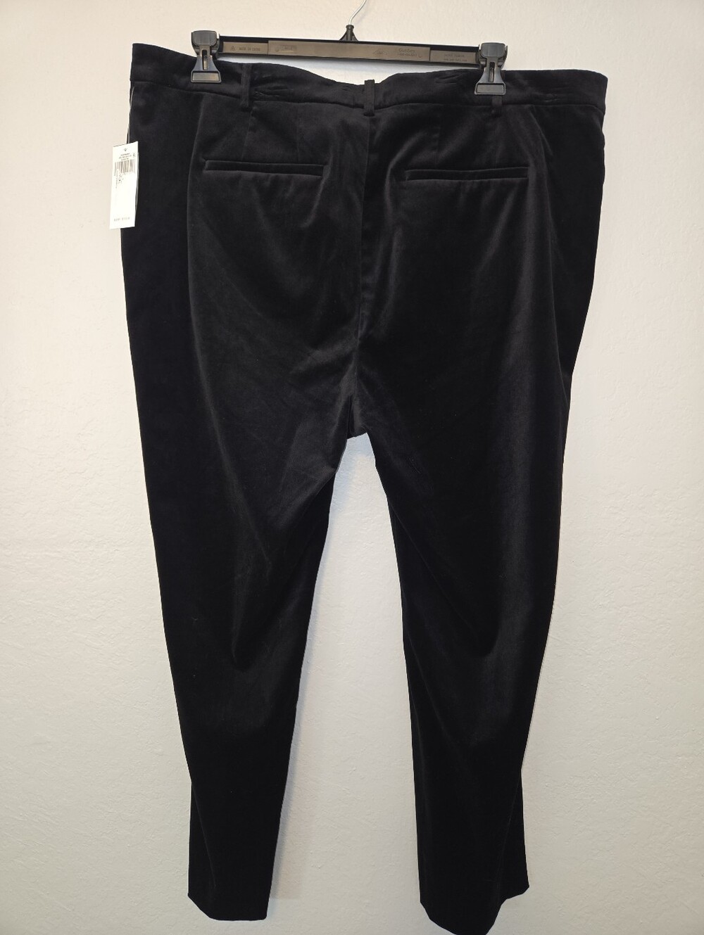 Lauren Ralph Lauren Black Holiday Velvet Pants, Size 18W - Picture 3 of 3